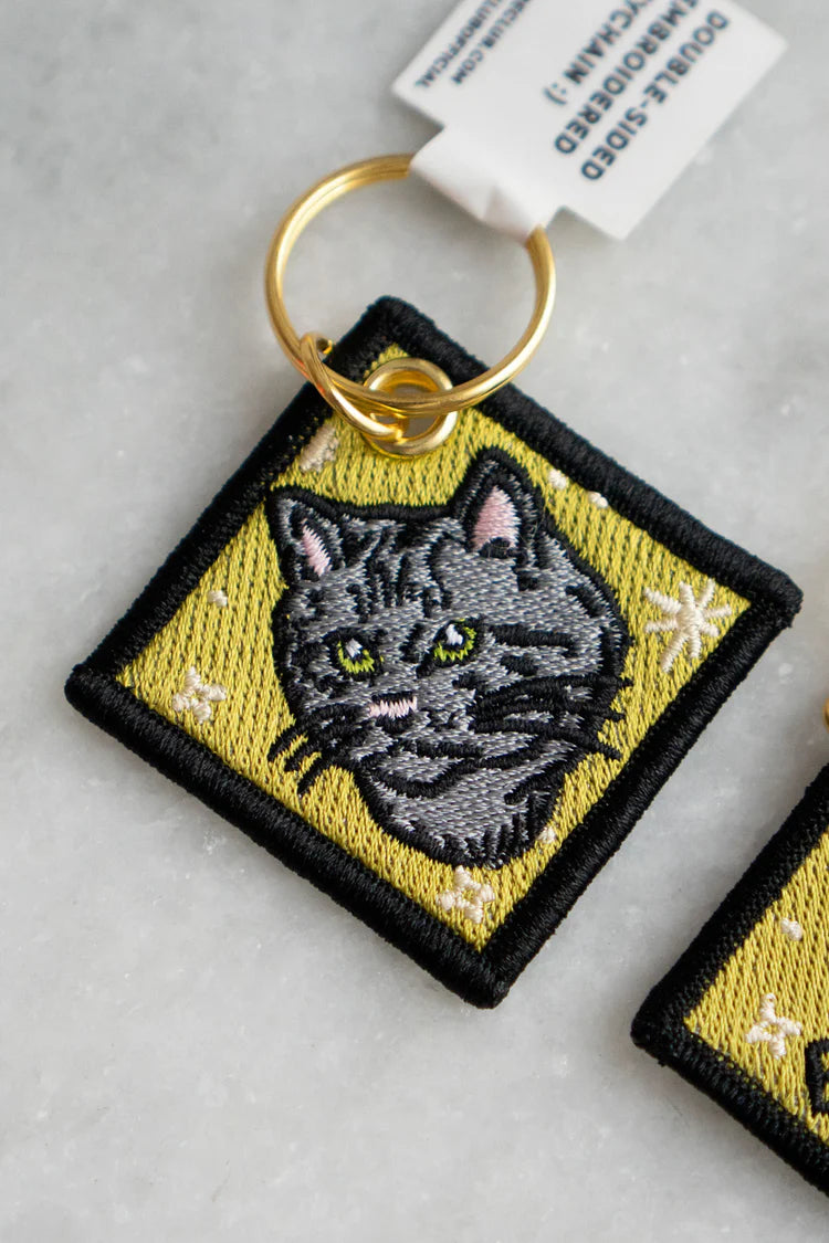 Shut Up Everyone (Cat) Keychain