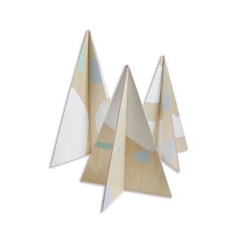 Cool Painted Birch Tree Set