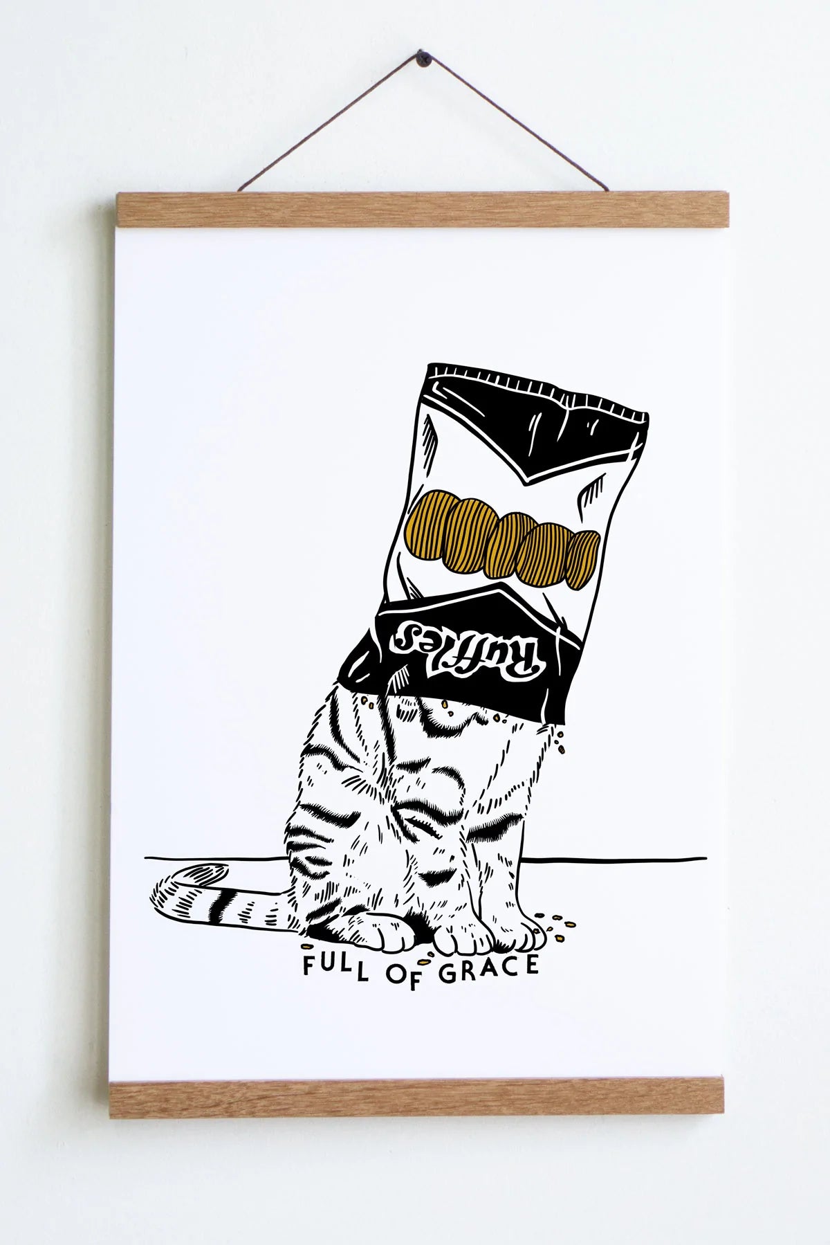 Full of Grace Riso Print