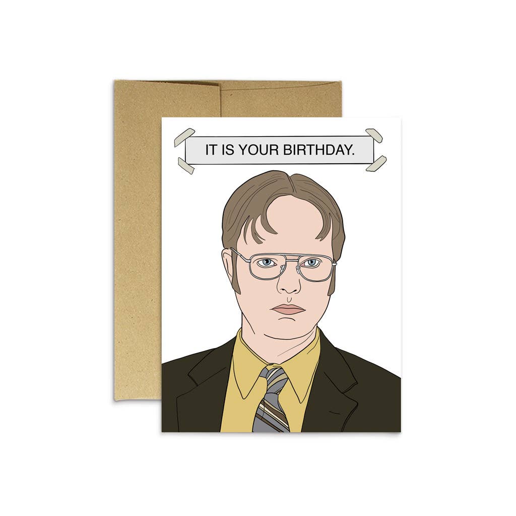 Dwight Birthday Card