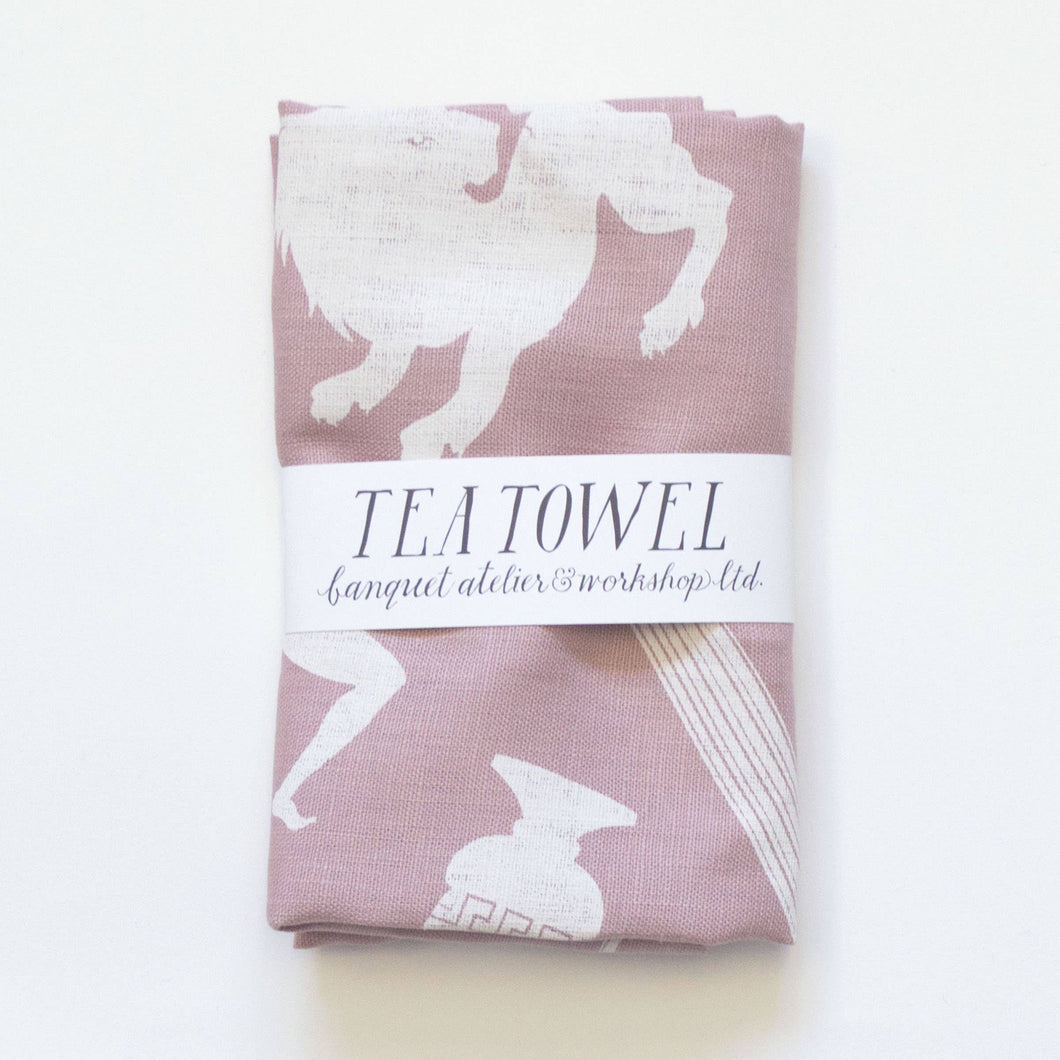 Linen Tea Towel - Ancients