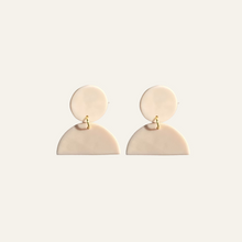 Load image into Gallery viewer, Crusted Moon Earrings
