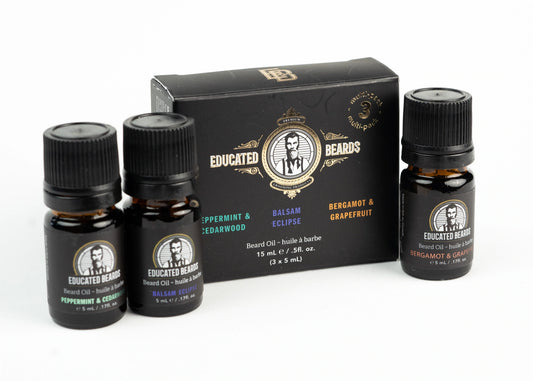 3 Pack Beard Oil