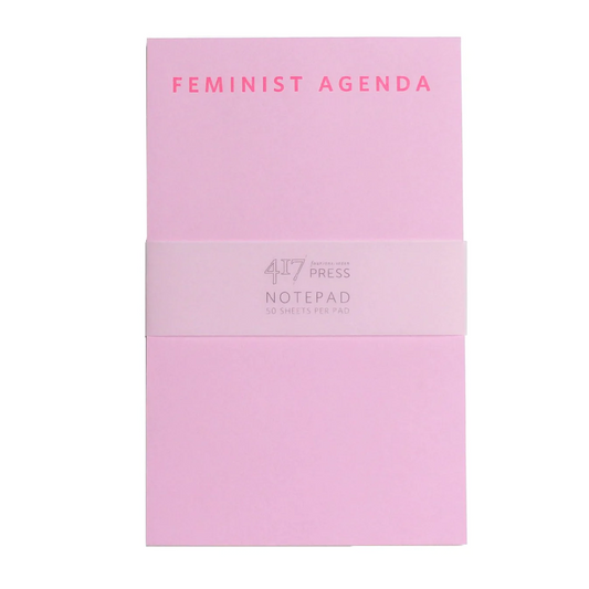 Feminist Agenda Notepad