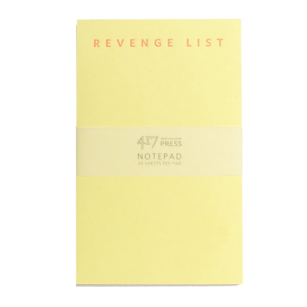 Revenge List Notepad
