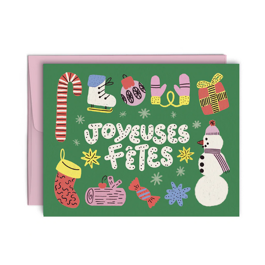 Joyeuse Fêtes Card