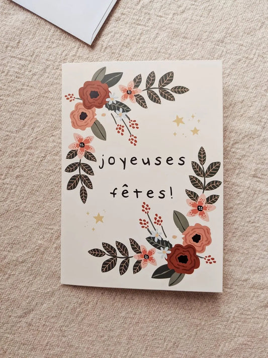 Joyeuses Fêtes Greeting Card