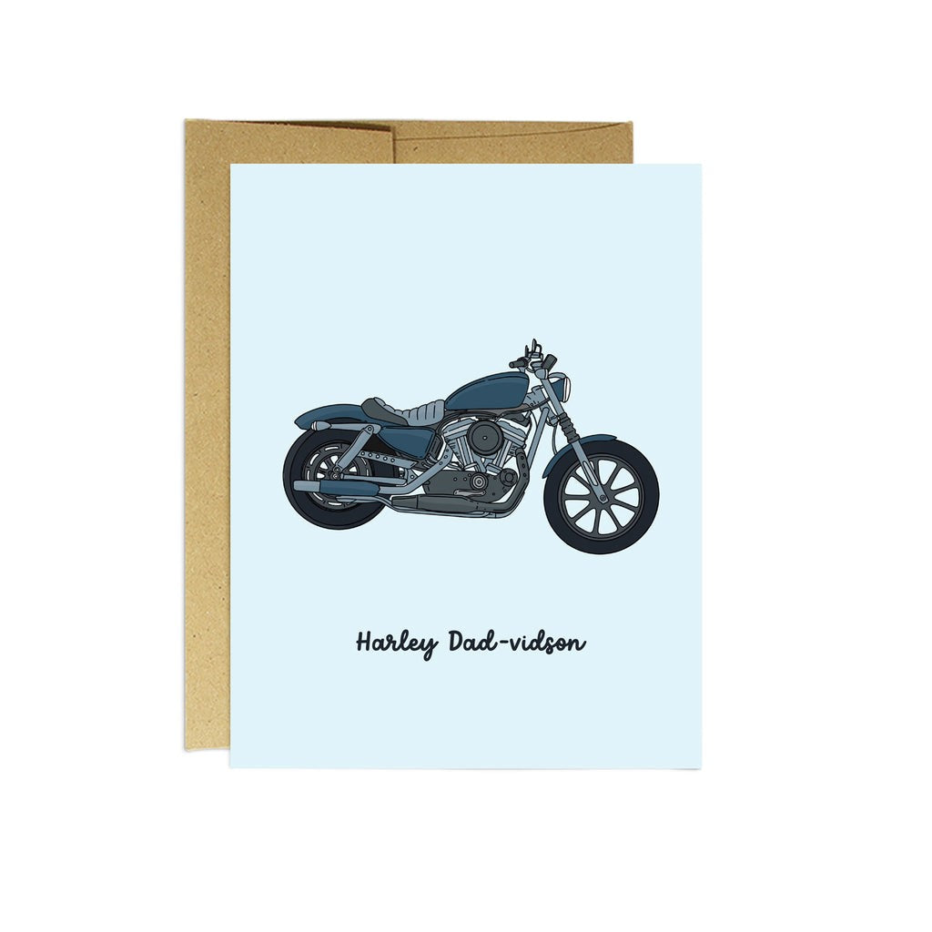 Harley DAD-vidson Card