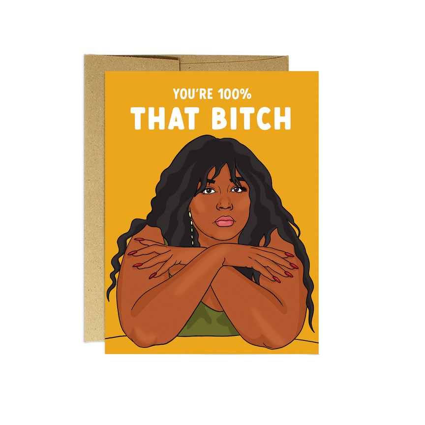 Lizzo 100% That B*tch Card