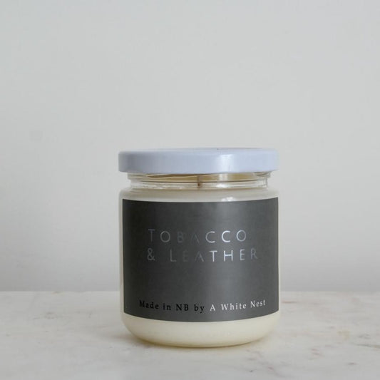 Tobacco & Leather Candle